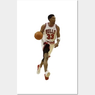 Scottie Pippen Chicago Bulls Posters and Art